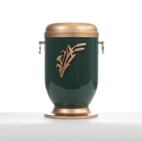 Metal urn