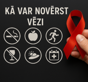 Kā var novērst vēzi